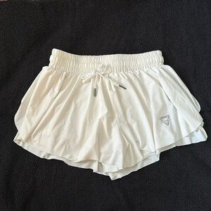 Luogongzi 2 in 1 Flowy Running Shorts Women’s Small